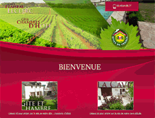 Tablet Screenshot of cavefraiseau-leclerc.com